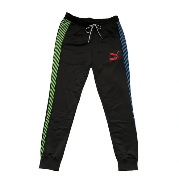PUMA Mens DAZED T7 TRACKSUIT Black